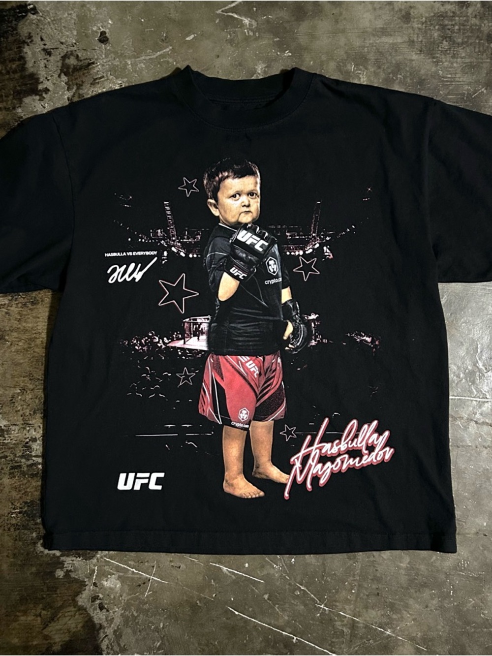 LARGE UFC Hasbulla Magomedov Heroic Boxy Tee